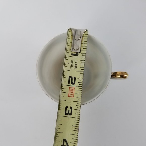 Dragon Ware Japanese Moriage Tutani Set 6 Demitasse Coffee Cup Saucer - Picture 12 of 14